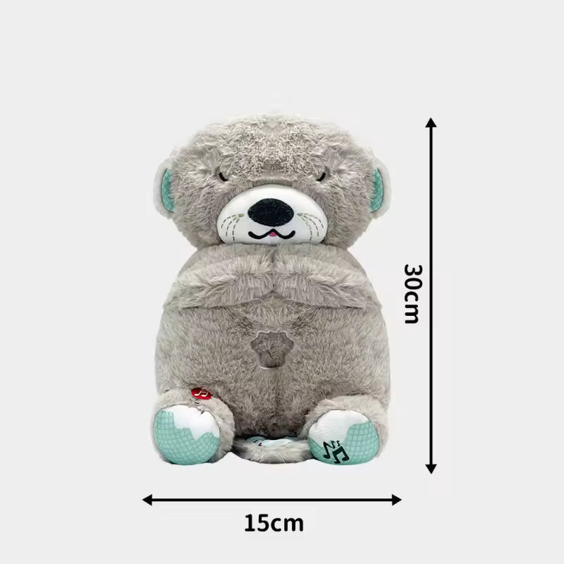 MomLora™ - Breathing Otter Sleep Companion Plush Toy