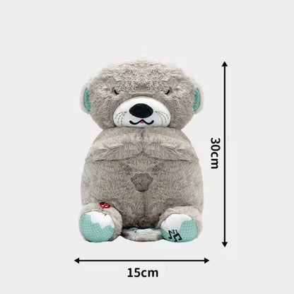 MomLora™ - Breathing Otter Sleep Companion Plush Toy