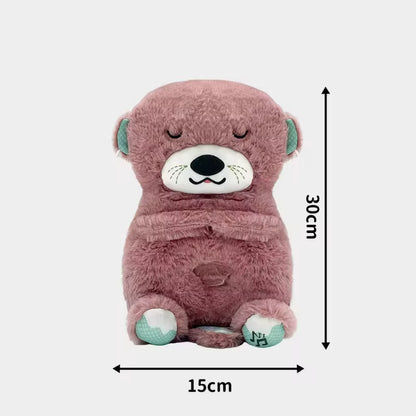 MomLora™ - Breathing Otter Sleep Companion Plush Toy